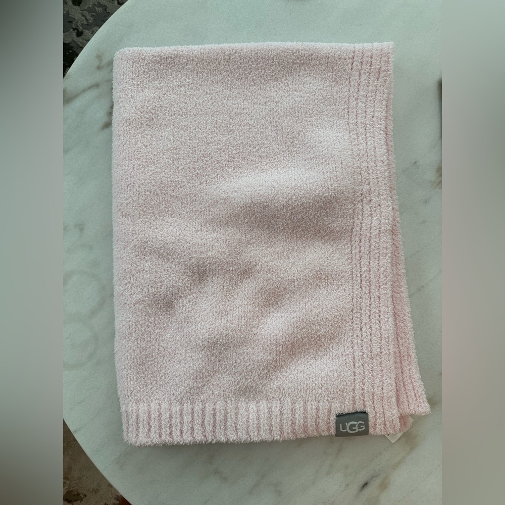 Ugg Pink Baby Blanket